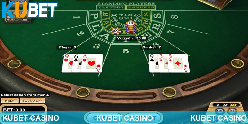 Chiến thuật chơi Baccarat là cách để bạn cải thiện tỷ lệ thắng